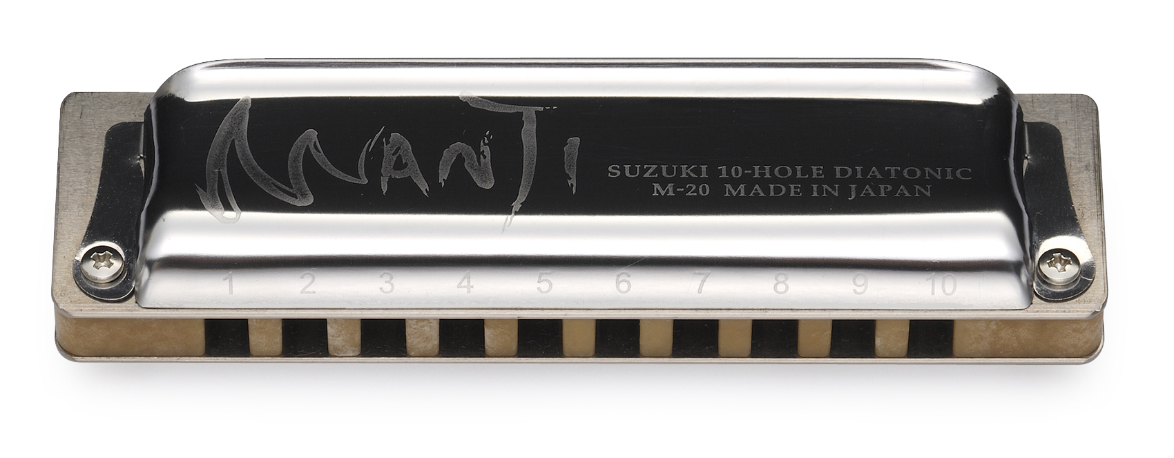 Suzuki M20 Manji 10-Hole Harmonica HIGH G/鍵盤楽器 - 管楽器、吹奏楽器