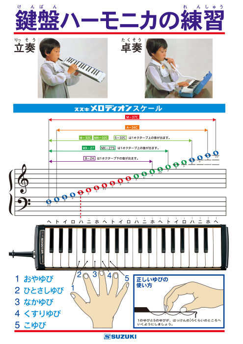 メロディオンの図鑑 | 鈴木楽器製作所
