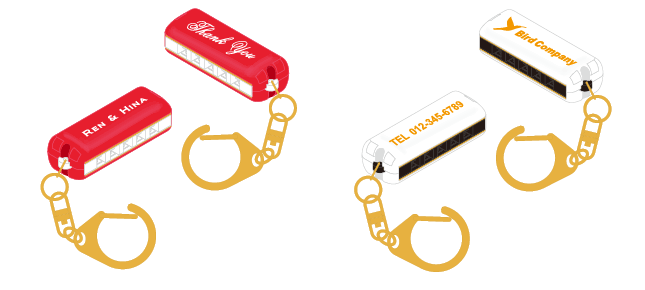 ミニハーモニカ ミノーレ 赤 [オリジナルギフト・ノベルティ仕様可能] | 鈴木楽器製作所