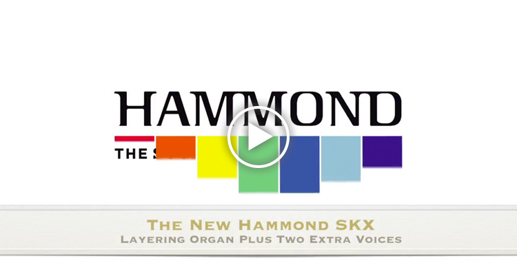The new SKX Layering Organ Plus Two Extra Voices NAMM version