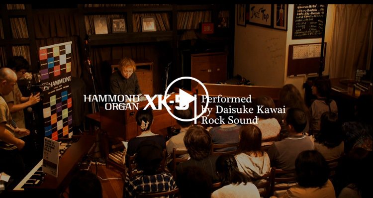 動画　XK-5 Performed by Daisuke Kawai_RockSound
