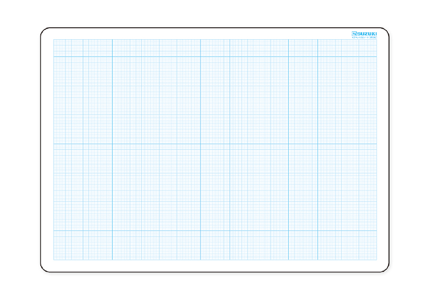 マグネット方眼シート MHS-A2